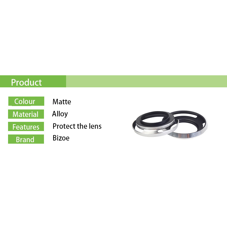 Loa Che Nắng bizoe s1650h Cho Ống Kính Máy Ảnh sony 16-50mm nex 5c / 3n / 5t / 5r / a5100 / a6000 / a6300 / a6600 / a6500 / a6400 / a7m2 / s2 / s2 / 3 Pro / 7 Pro / E / / 3 Pro / 3 Pro / /.