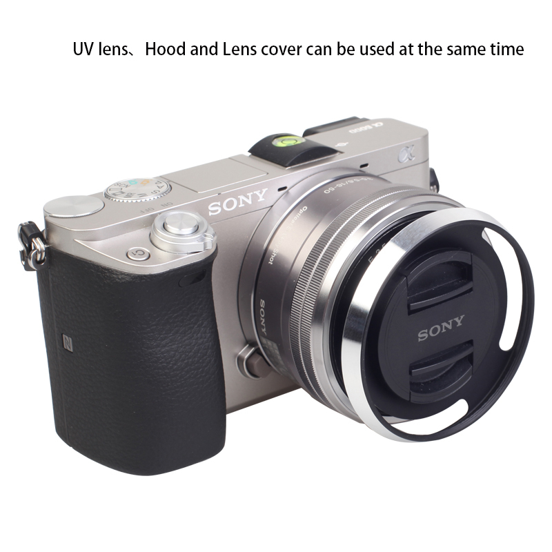 Loa Che Nắng bizoe s1650h Cho Ống Kính Máy Ảnh sony 16-50mm nex 5c / 3n / 5t / 5r / a5100 / a6000 / a6300 / a6600 / a6500 / a6400 / a7m2 / s2 / s2 / 3 Pro / 7 Pro / E / / 3 Pro / 3 Pro / /.