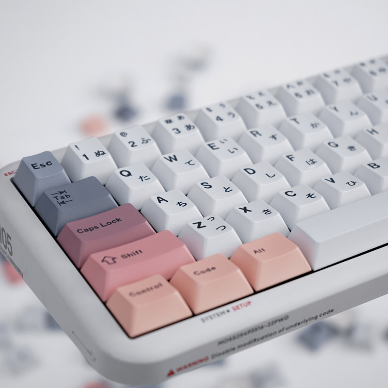 Gmk 129keycaps AJL- Bảng Mạch AJL- Nhật Bản PBT Nhuộm Màu Cherry Cho Máy Tính PC Có Dây Cáp Sạc Được