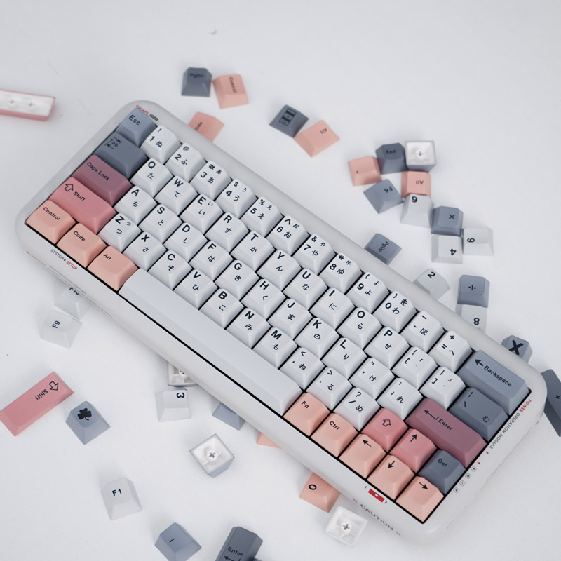 Gmk 129keycaps AJL- Bảng Mạch AJL- Nhật Bản PBT Nhuộm Màu Cherry Cho Máy Tính PC Có Dây Cáp Sạc Được