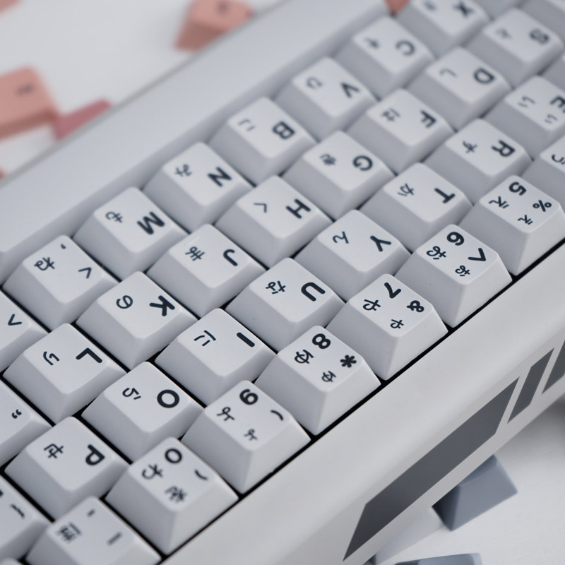 Gmk 129keycaps AJL- Bảng Mạch AJL- Nhật Bản PBT Nhuộm Màu Cherry Cho Máy Tính PC Có Dây Cáp Sạc Được
