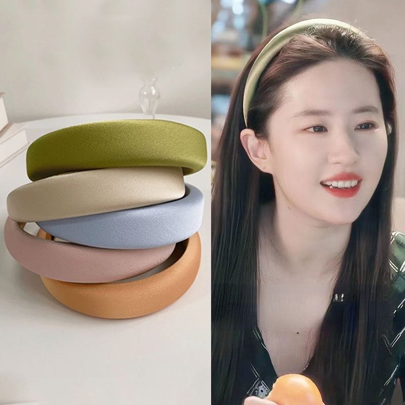 Băng Đô Cài Tóc Bằng Xốp Màu Kẹo Thời Trang Mùa Hè Cho Nữ