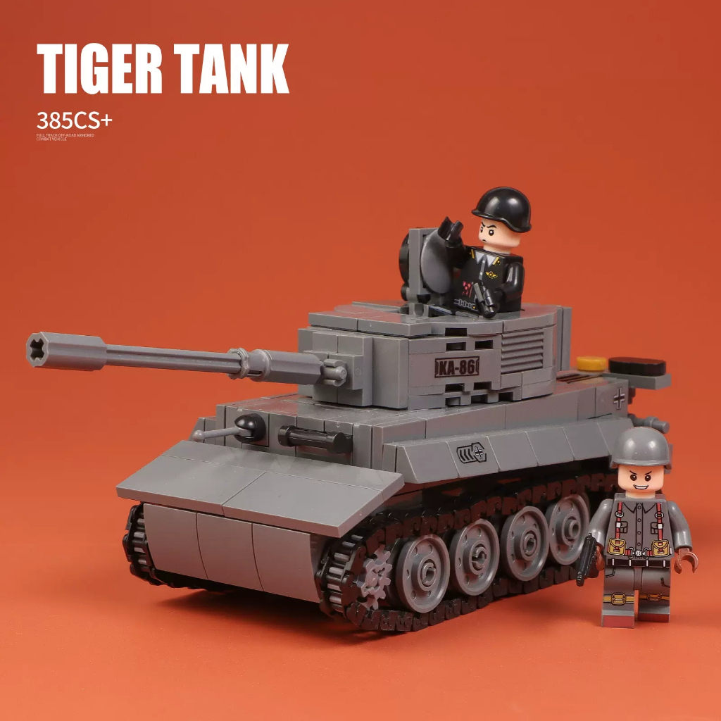 Bộ Đồ Chơi Lắp Ráp Xe Tăng Quân Đội WW2 99A/M1A2/Merkava Cho Bé