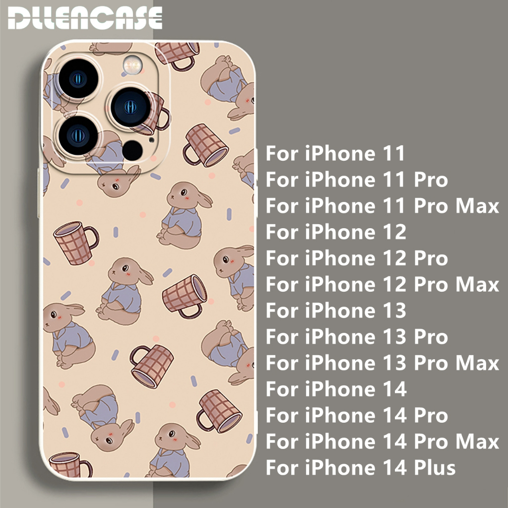 Ốp Điện Thoại Silicon Mềm Chống Sốc D011 Cho iPhone 14 / 13 Pro Max 11 / 12 / 13 / Pro / Pro Max