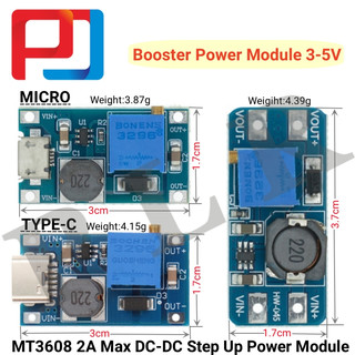 Bảng mạch tăng áp mt3608 dc-dc max 28v 2a