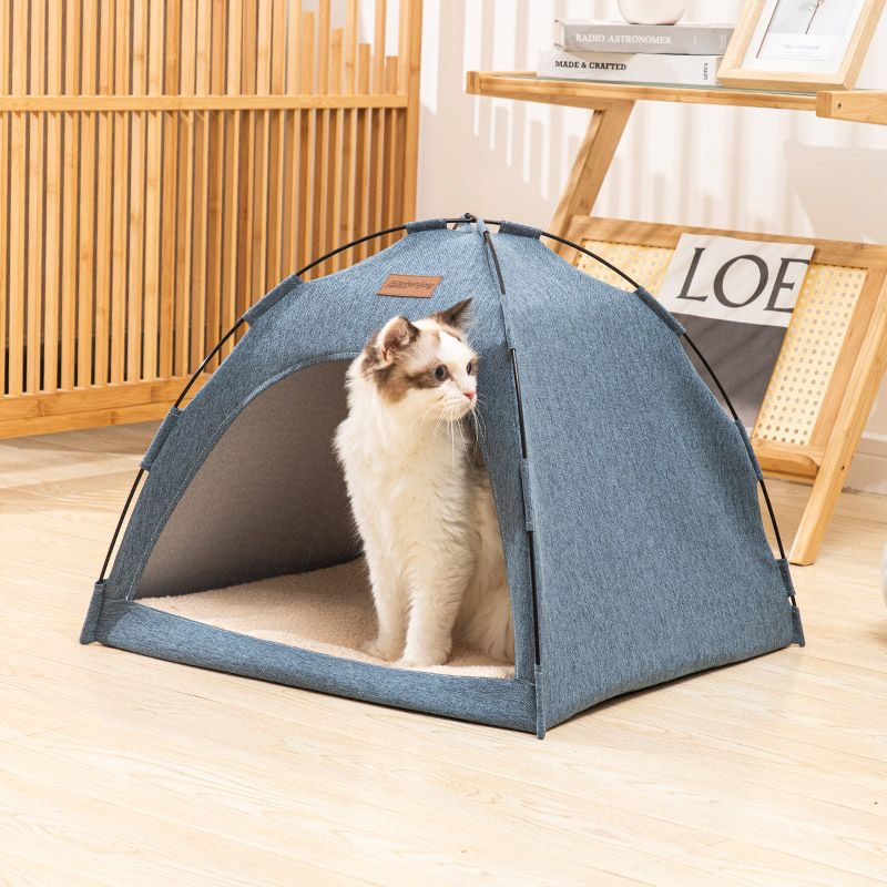 Elsabell. Lều Ngủ Thoáng Khí Thoải Mái Có Thể Giặt Lại Dành Cho Thú Cưng Size S
