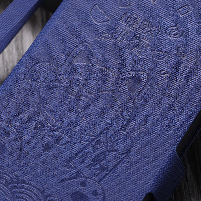 Vivo V29 5G Y02t Y36 V27e Y02A V25 Pro 5G V25e Y16 Y02s X80 Pro T1 5G T1x V23e Y01 Y33s Y15A Y15s Y21s X70/X60 Pro  Ốp Lưng Da Nắp Gập In Hình Mèo May Mắn 3D Cho Điện Thoại