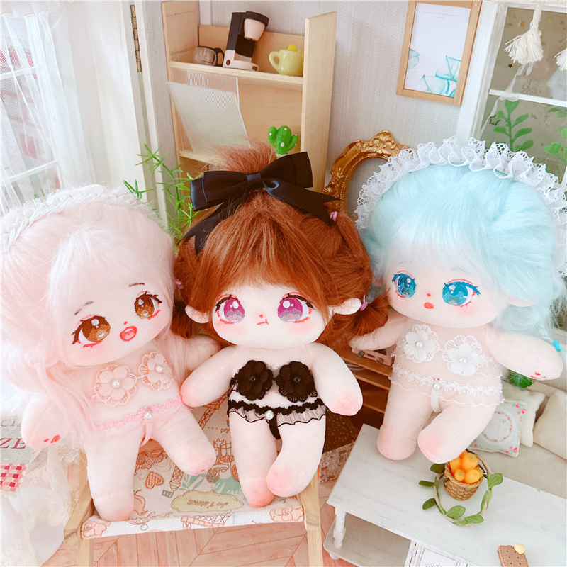 Bộ Đồ Bơi Mùa Đông Karina Giselle 20cm In Họa Tiết Hoa Trắng / Đen / Hồng Dễ Thương Làm Quà Tặng Sinh