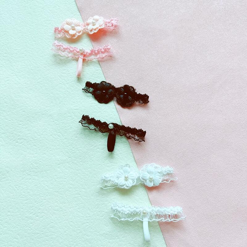 Bộ Đồ Bơi Mùa Đông Karina Giselle 20cm In Họa Tiết Hoa Trắng / Đen / Hồng Dễ Thương Làm Quà Tặng Sinh