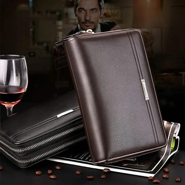 Ví Da Nam Dáng Dài Phong Cách Doanh Nhân Sang Trọng