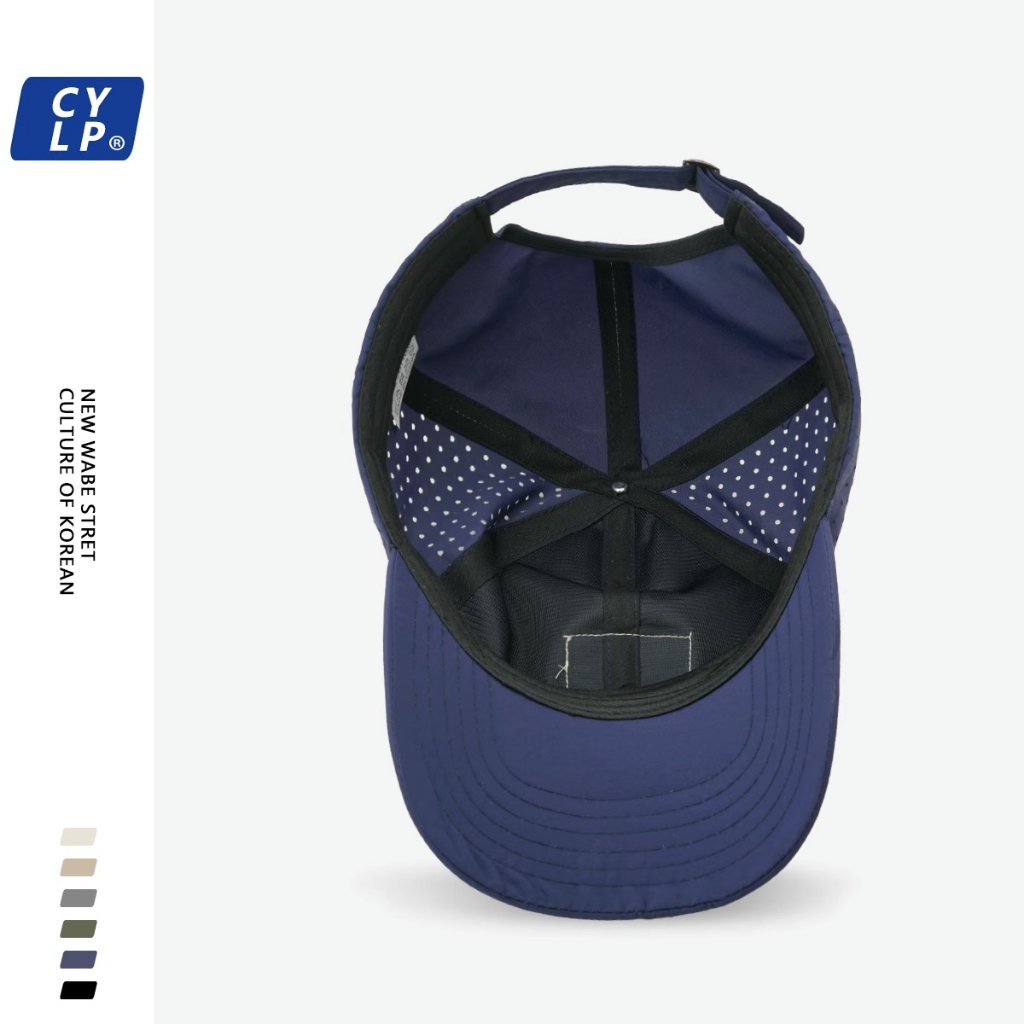 Mũ Lưỡi Trai Phối Lưới Mỏng Thoáng Khí Nhanh Khô Phong Cách Harajuku Hàn Quốc Cho Nam