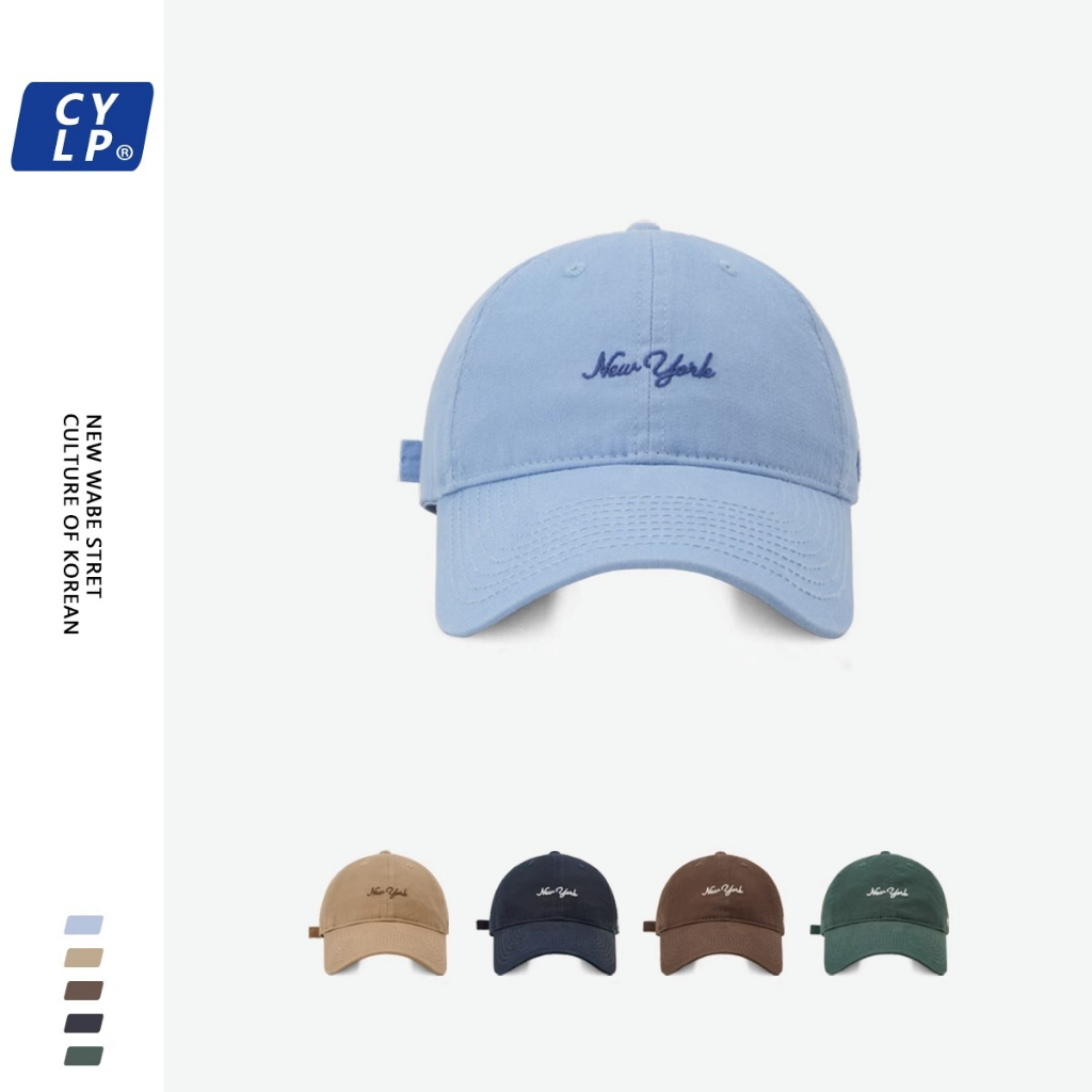 Mũ Lưỡi Trai Mềm Thêu Chữ Phong Cách Hàn Quốc Thời Trang Cho Cặp Đôi