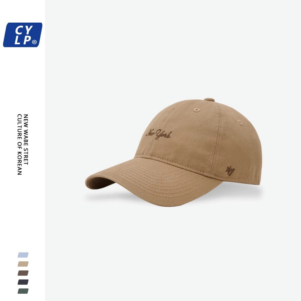 Mũ Lưỡi Trai Mềm Thêu Chữ Phong Cách Hàn Quốc Thời Trang Cho Cặp Đôi