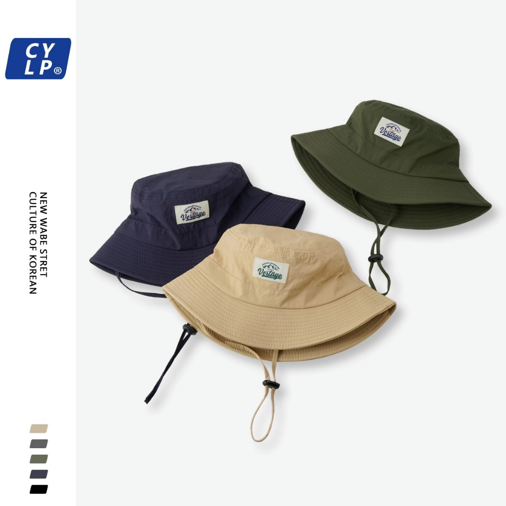 Mũ Tai Bèo Mỏng Chống Nắng Mùa Hè Khô Nhanh In Chữ Phong Cách Harajuku Hàn Quốc Cho Cặp Đôi