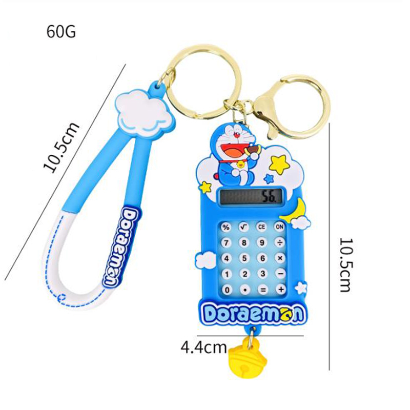 Móc Khóa Xe Hơi Hình Doraemon Xinh Xắn