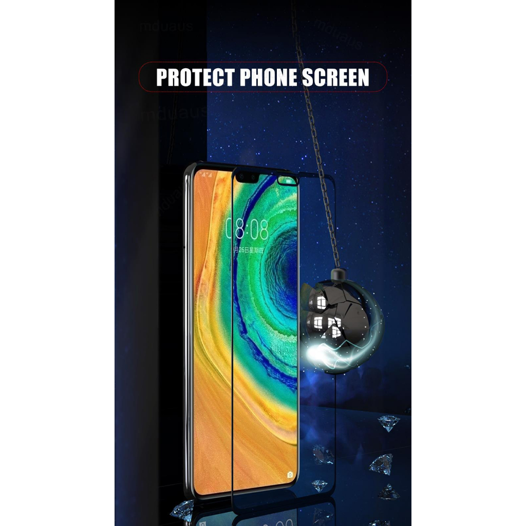 Kính Cường Lực 9D Bảo Vệ Màn Hình Điện Thoại Huawei Mate30 Pro Mate 40 Pro Mate 50 Pro 5G