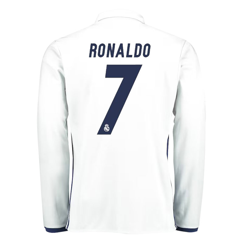 Áo Bóng Đá Dài Tay Real M 2016 / 2017