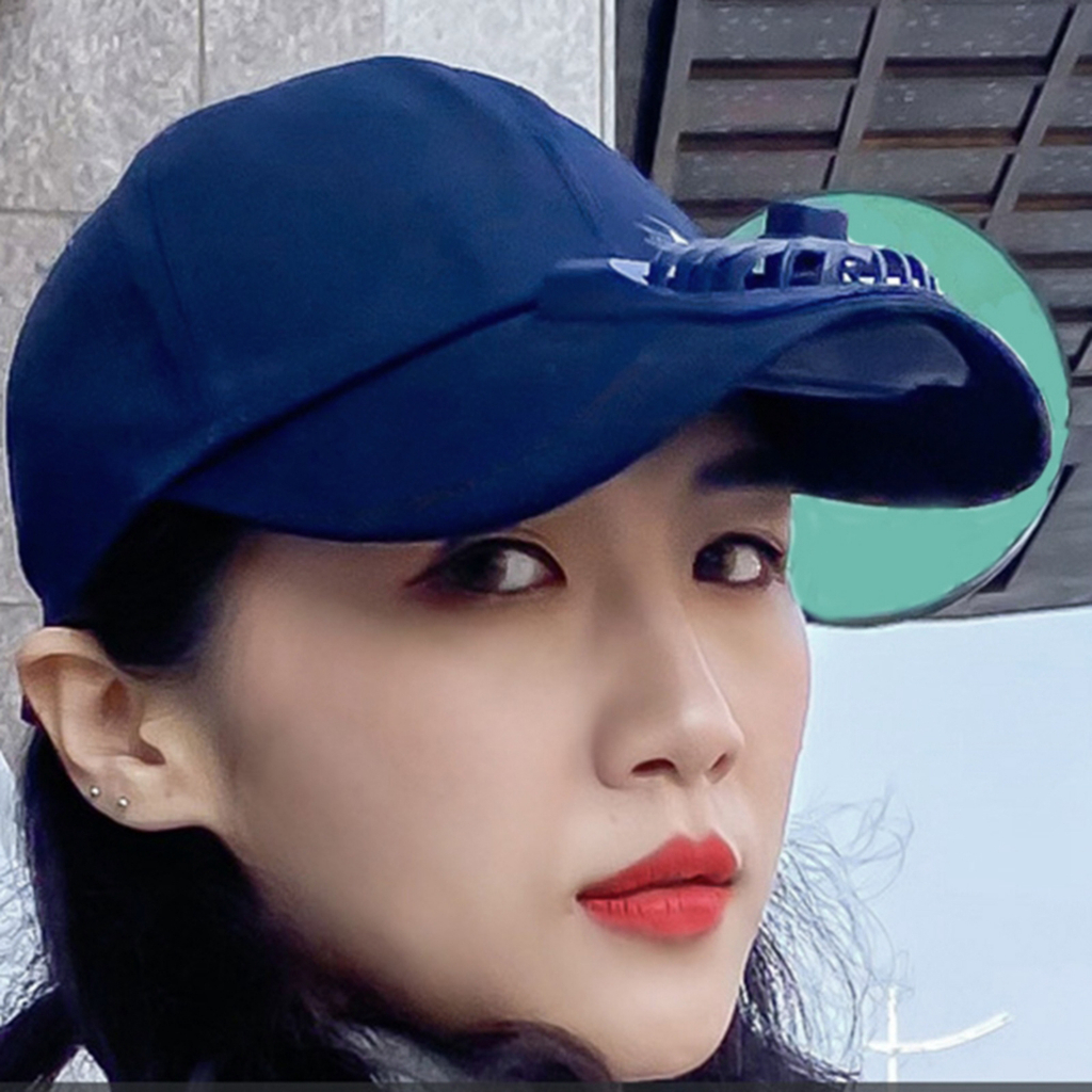 Mũ Lưỡi Trai Có Quạt Làm Mát Cho Hoạt Động Ngoài Trời