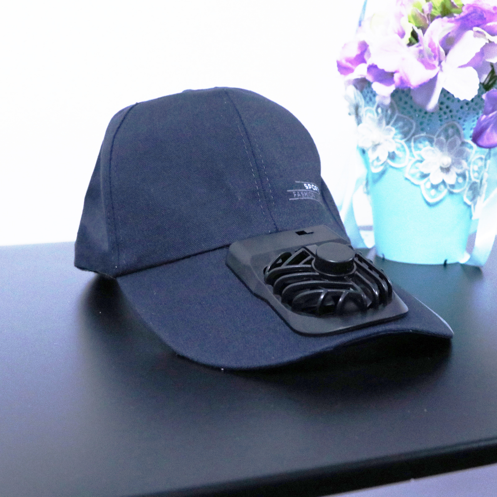 Mũ Lưỡi Trai Có Quạt Làm Mát Cho Hoạt Động Ngoài Trời