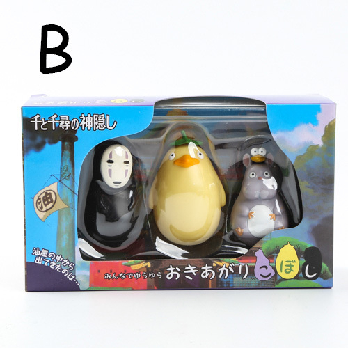 Bộ 3 Mô Hình Nhân Vật Hoạt Hình totoro ghibli hayao miyazaki
