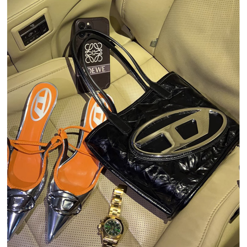 Túi Xách Tote Màu Bạc Thời Trang Cao Cấp Cho Nữ777777-0601