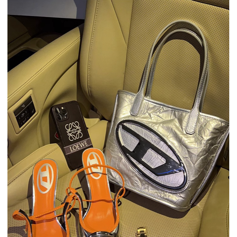 Túi Xách Tote Màu Bạc Thời Trang Cao Cấp Cho Nữ777777-0601