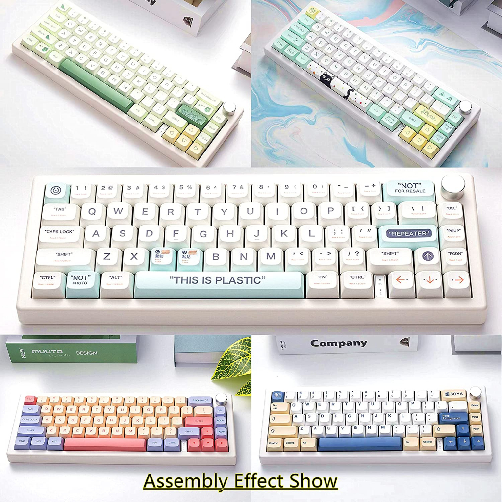 Bàn Phím Cơ Không Dây Bluetooth 2.4G GMK67 65% 2.4G Có Thể Tùy Chỉnh Đèn Nền RGB 3 Chế Độ