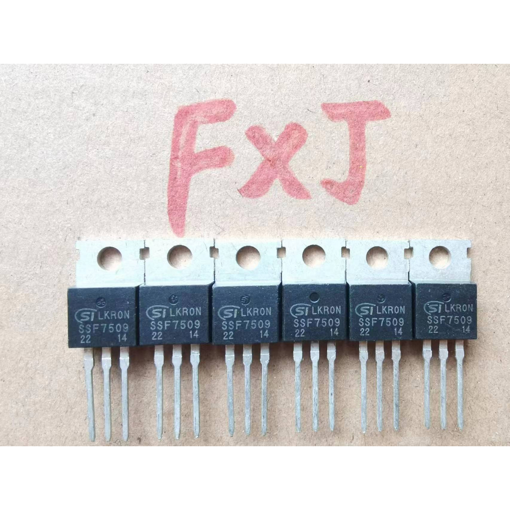 ((10 Chiếc) SSF7509 Hàng Chính Hãng / Nhập Khẩu Mới SFF7509 Hiệu Ứng Trường Ống MOS 80A80V TO-220