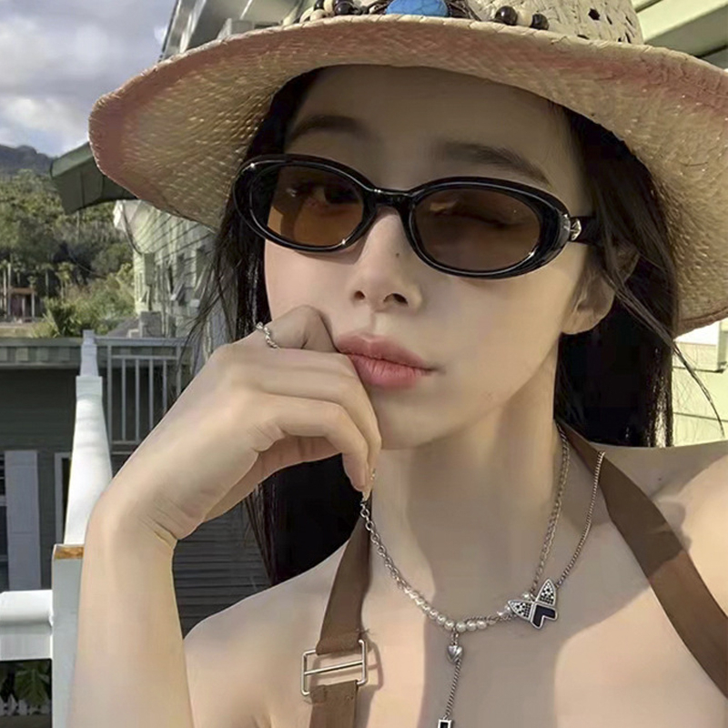 Kính Mát Gọng Oval Thời Trang Hàn Quốc Cho Nam Và Nữ