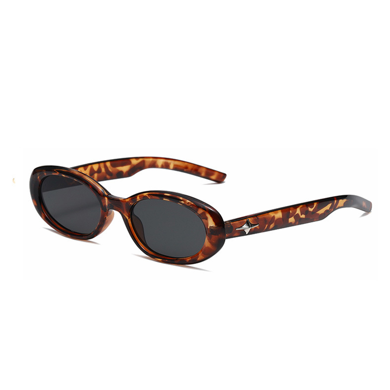 Kính Mát Gọng Oval Thời Trang Hàn Quốc Cho Nam Và Nữ