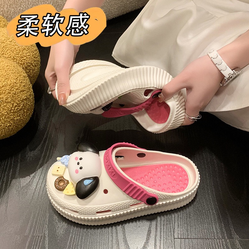 JUSLIN dép dép nữ dép bánh mì nữ dép bánh mì nữ 2023 NEW 051805