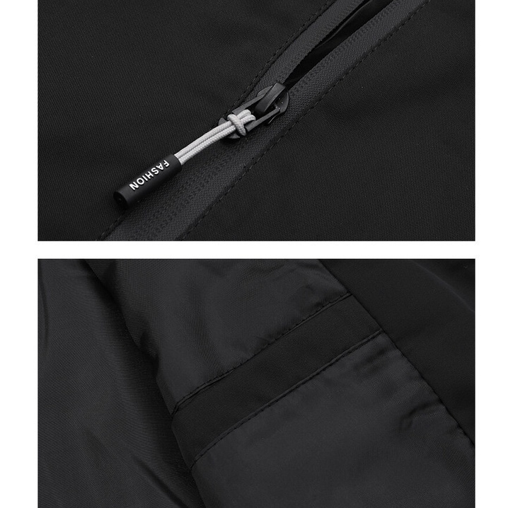 Áo Khoác Gió Thể Thao Có Mũ Tháo Rời Được Cá Tính Thời Trang