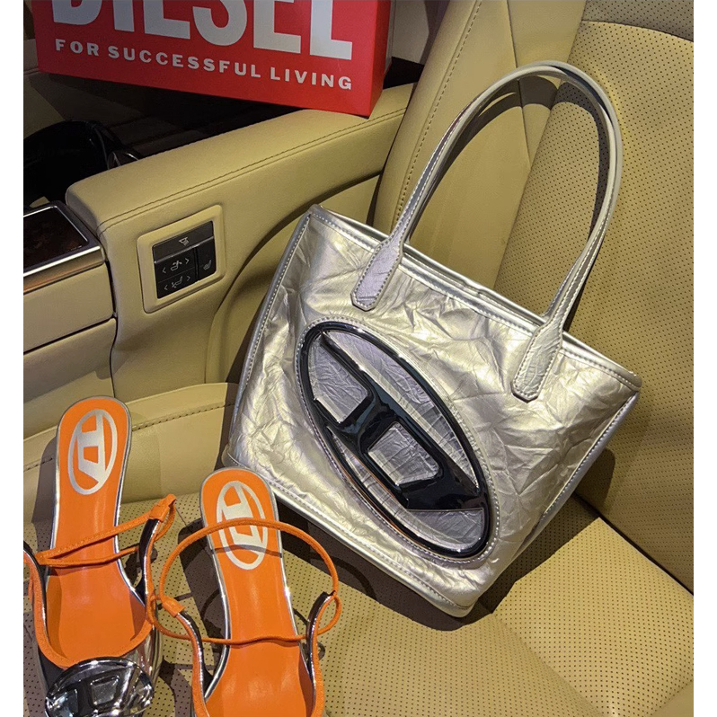 Túi Xách Tote Màu Bạc Thời Trang Cao Cấp Cho Nữ777777-0601