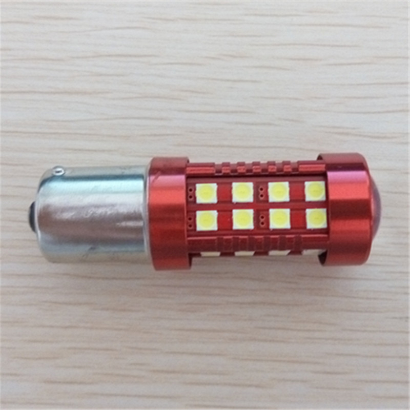 Bóng Đèn Phanh Xe Hơi 1156 BA15S P21W 36 LED 3030 SMD Ánh Sáng Trắng / Đỏ