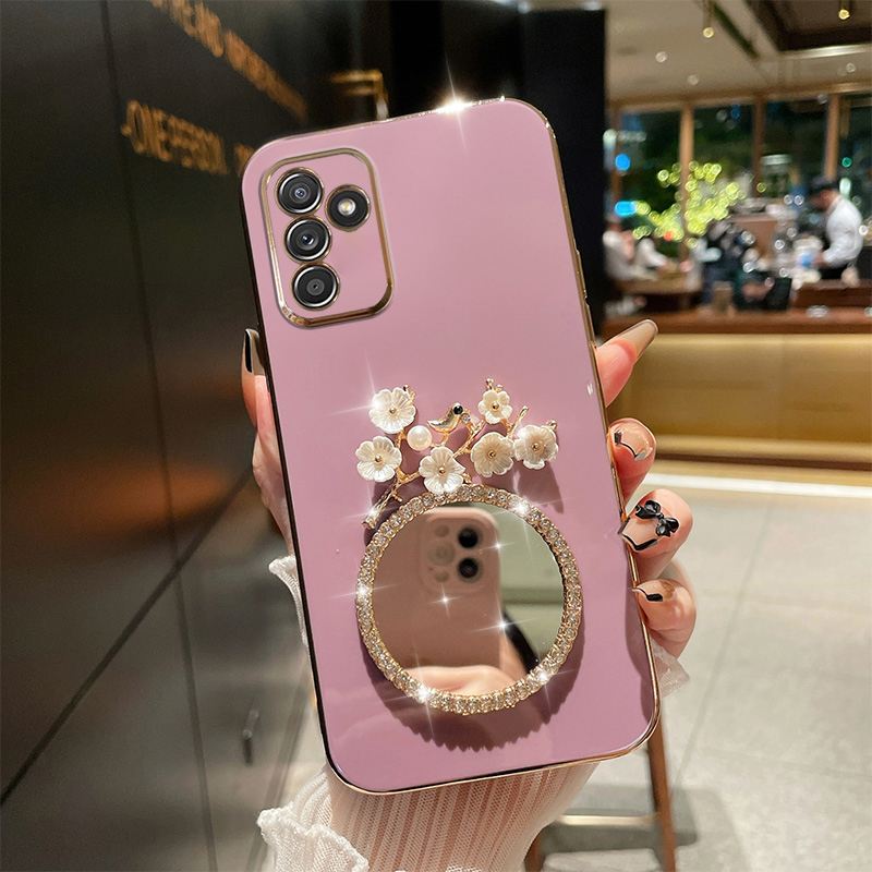 Samsung Ốp Điện Thoại Silicon Mềm Tráng Gương Cho galaxy m54 m34 m14 5g a14 5g a34 a54 5g a24 4g a23