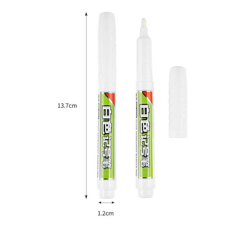Bút Đánh Dấu Dầu Mỡ Màu Trắng Cỡ Nhỏ Chuyên Dùng