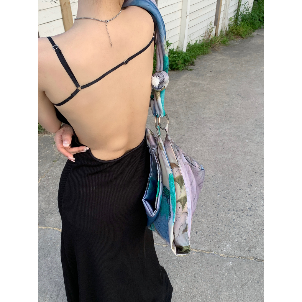 Đầm Dây Rút Eo Thời Trang Mùa Hè Quyến Rũ