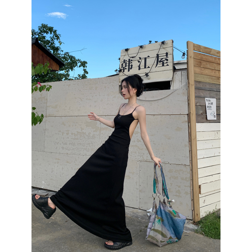 Đầm Dây Rút Eo Thời Trang Mùa Hè Quyến Rũ