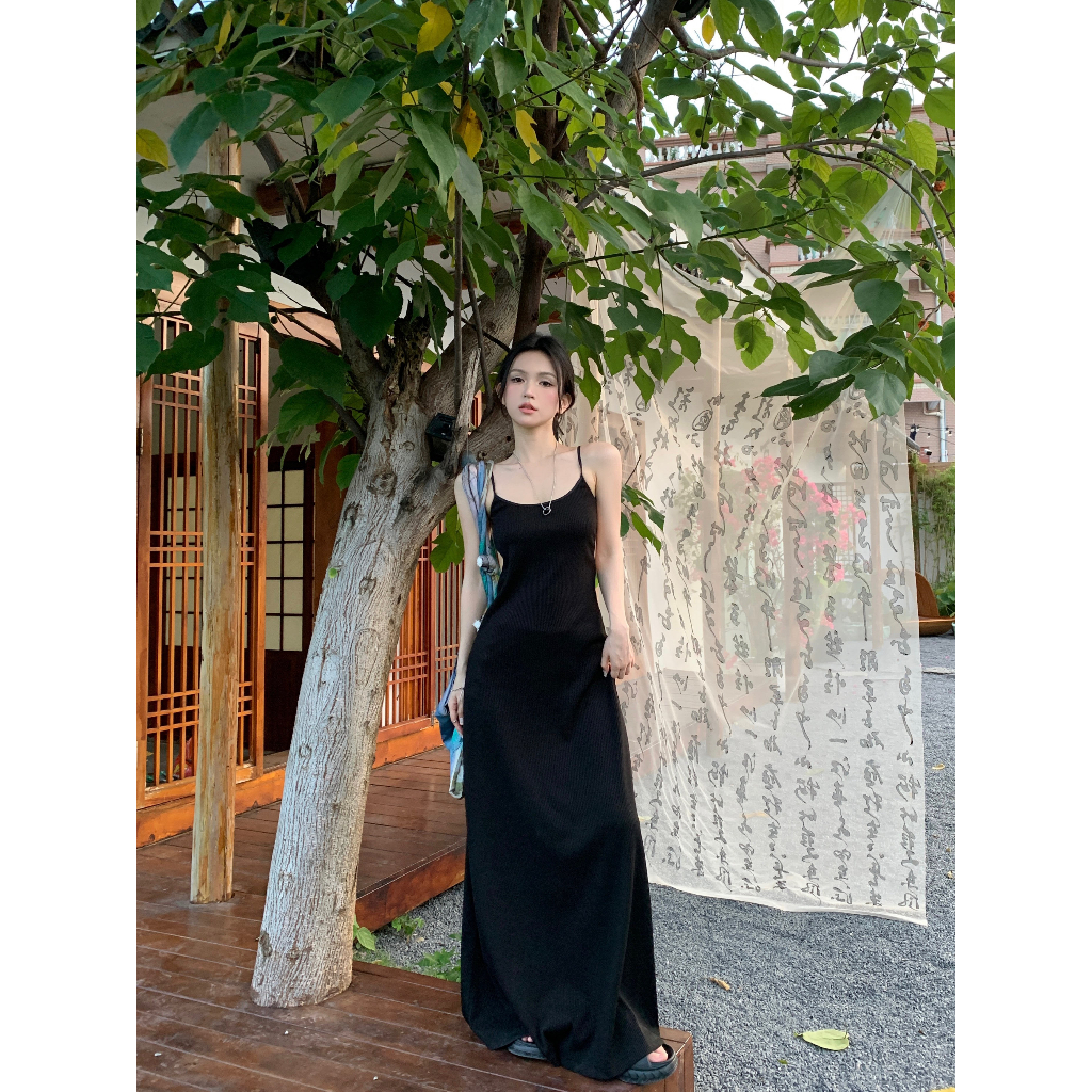 Đầm Dây Rút Eo Thời Trang Mùa Hè Quyến Rũ