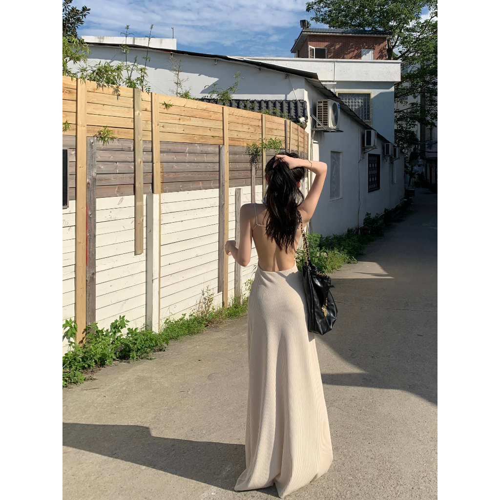 Đầm Dây Rút Eo Thời Trang Mùa Hè Quyến Rũ