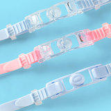 Nurgaz Kính Bơi Gọng Lớn Chống Sương Mù / Thấm Nước Chuyên Dụng Cho Bé