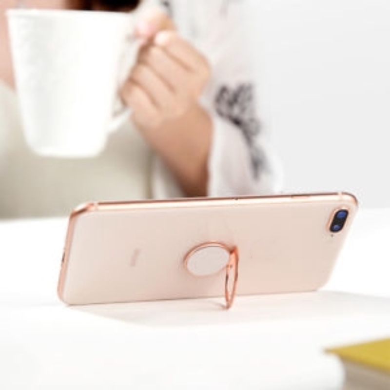 Nhẫn Móc Ngón Tay Bằng Kim Loại Siêu Mỏng Cho Điện Thoại