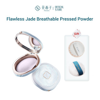 Florasis Phấn Phủ Dạng Nén Chiết Xuất Ngọc Trai Không Tì Vết Kiềm Dầu Chống Thấm Nước 24H