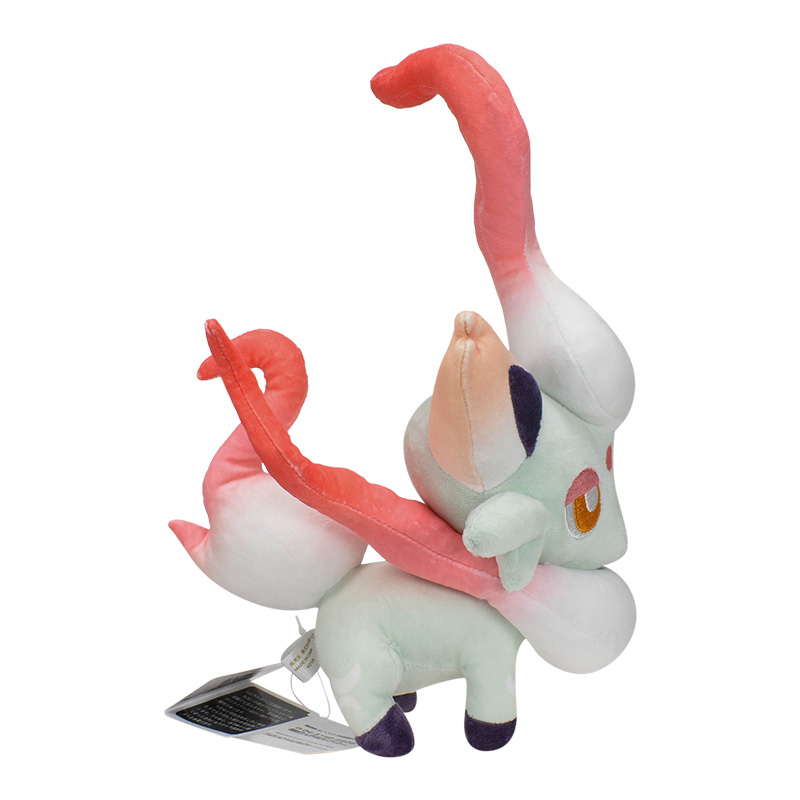 Thú Nhồi Bông Hình Pokemon Legends Arceus White Zorua Hisui 27.5cm Mềm Mại