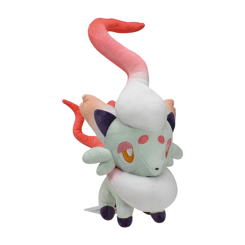 Thú Nhồi Bông Hình Pokemon Legends Arceus White Zorua Hisui 27.5cm Mềm Mại