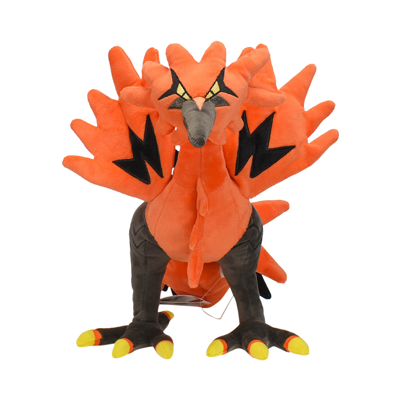 Thú Nhồi Bông Hình pokemon galar zapdos Thiên Thần Quái Vật Bỏ Túi 34cm Mềm Mại Làm Quà Tặng Giáng Sinh / Sinh Nhật Cho Bé
