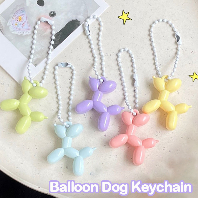 Móc Khóa Hình Chú Chó Hoạt Hình Đáng Yêu