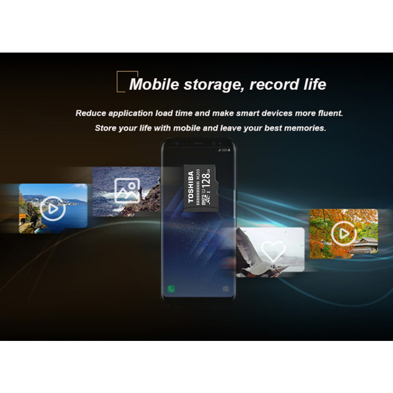 Thẻ Nhớ Microsd TOSHIBA 128GB M203 256GB / 512GB