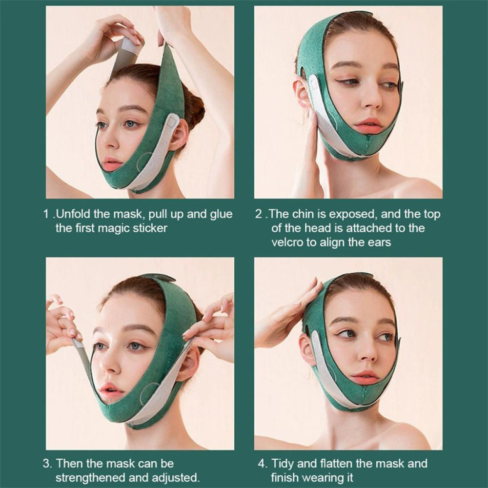 Đai Nâng Cơ Mặt Graphene Tạo Cằm Chữ V Thon Gọn Q3R5