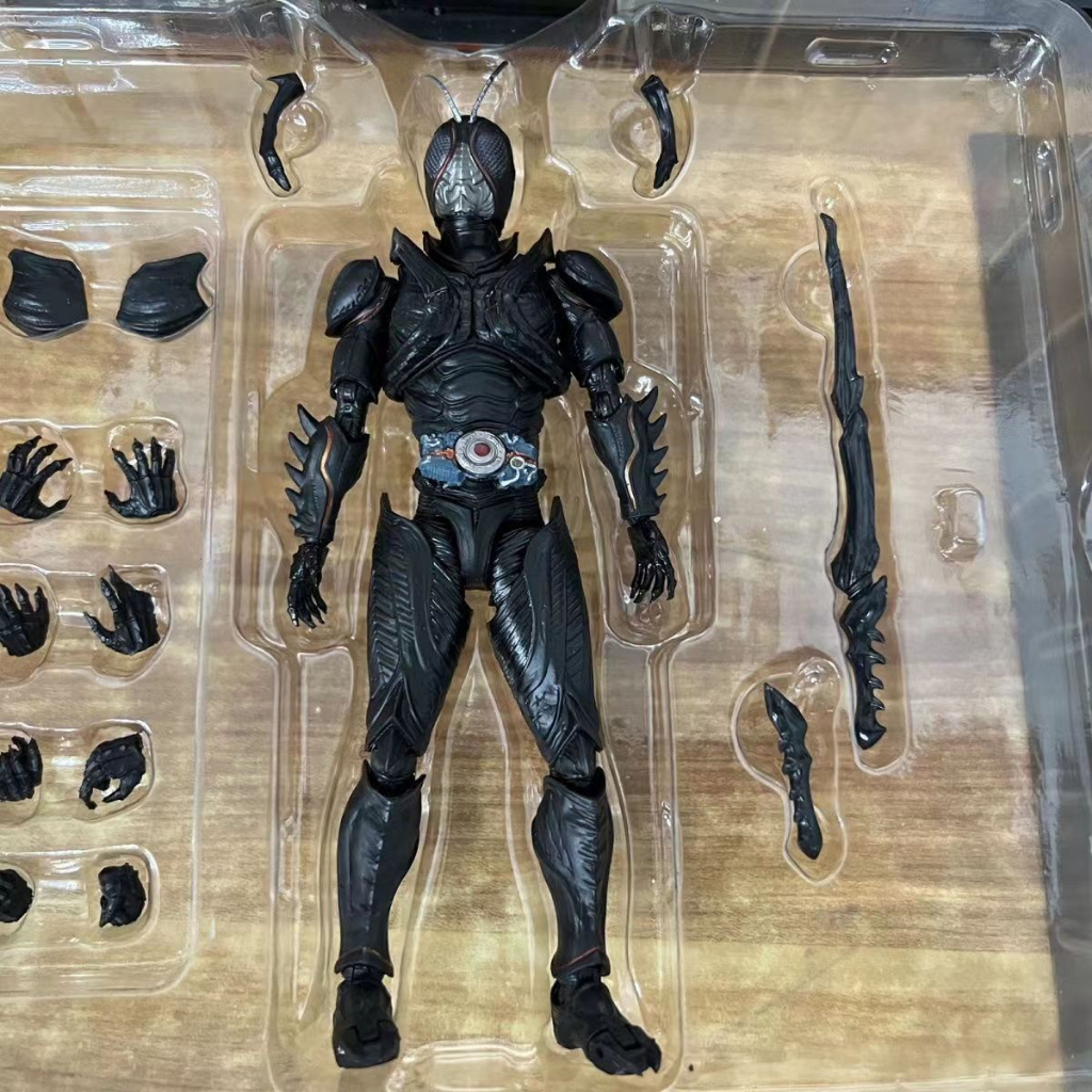 S.h.figuarts Mô Hình Nhân Vật Kamen Rider Màu Đen